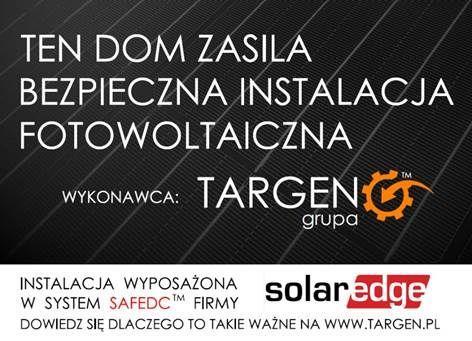 baner ten dom zasila bezpieczna instalacja fotowoltaiczna targen